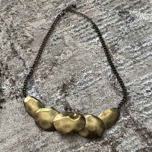 Elegant Gold Tone Necklace